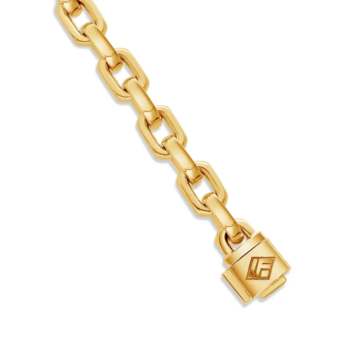PreStyled Sets IF Co Gold Odin Link Chain 7mm PreStyled Sets IF Co Gold Odin Link Chain 7mm