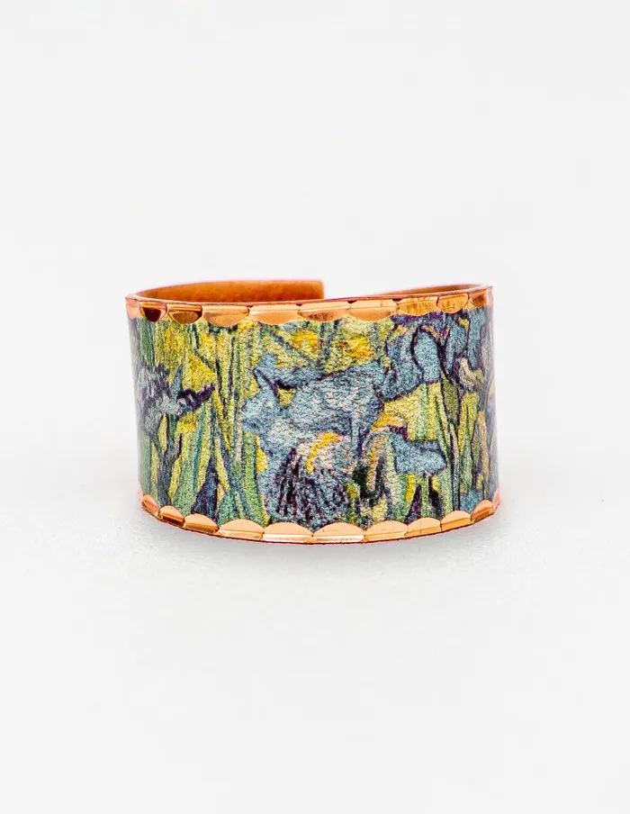 Rings artuckycom Van Gogh Irises Ring
