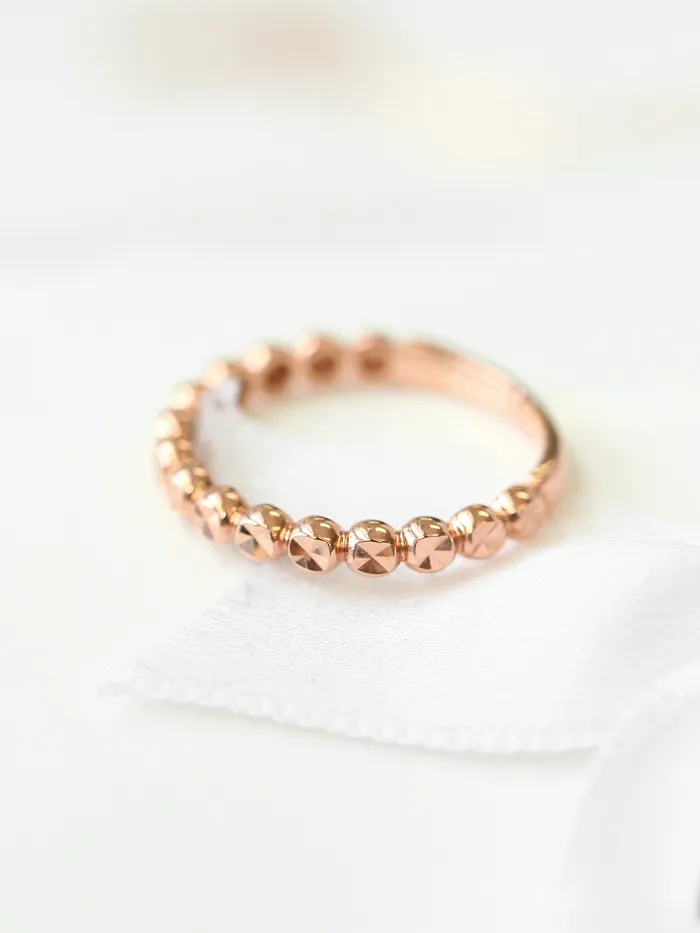 Rings MinimalBijoux 14K 18K Gold Round Cutting Ring