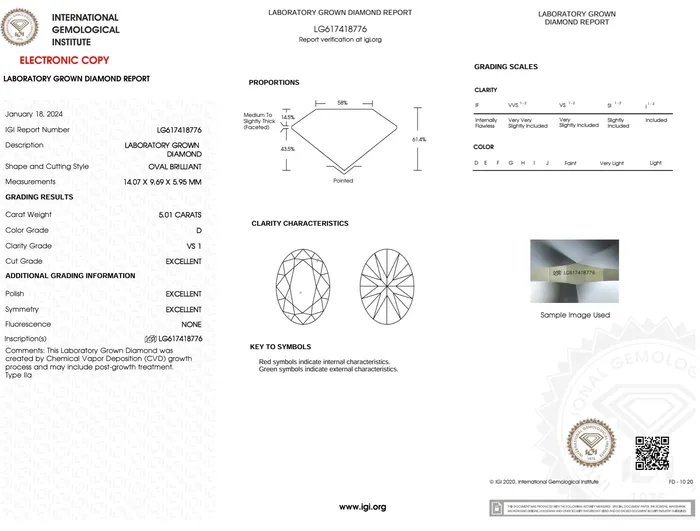 Rings Princess Bride Diamonds 501 Carat DVS1 Excellent Cut Oval Lab Grown Diamond IGI 50861 Rings Princess Bride Diamonds 501 Carat DVS1 Excellent Cut Oval Lab Grown Diamond IGI 50861