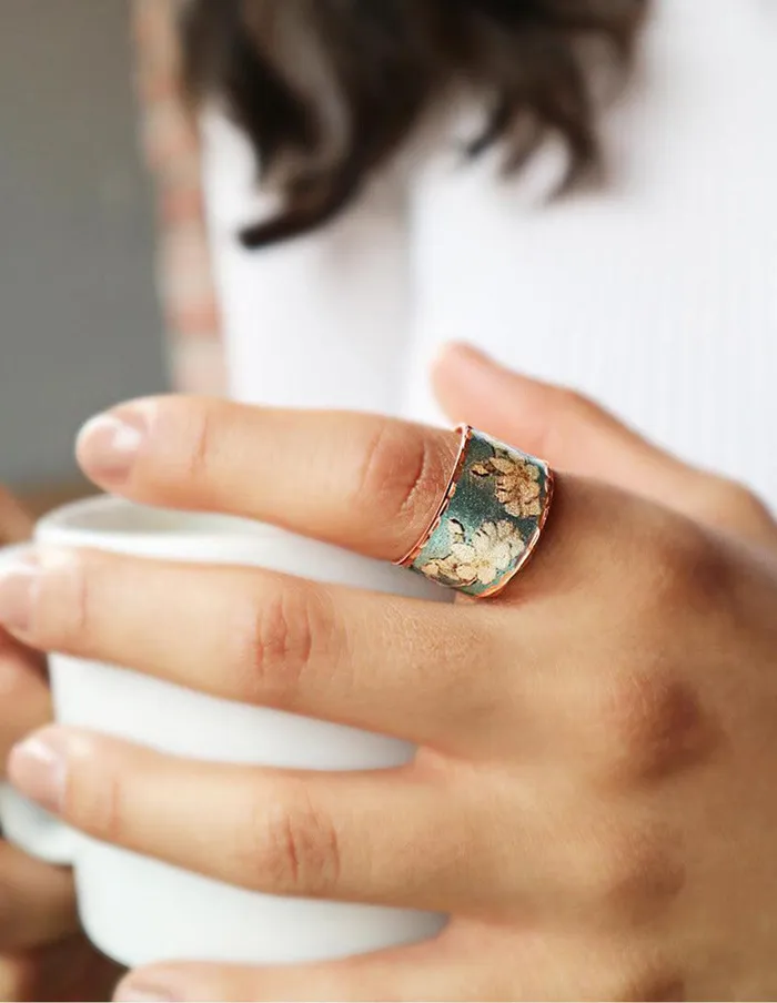 Rings Van Gogh Almond Blossom Ring artuckycom