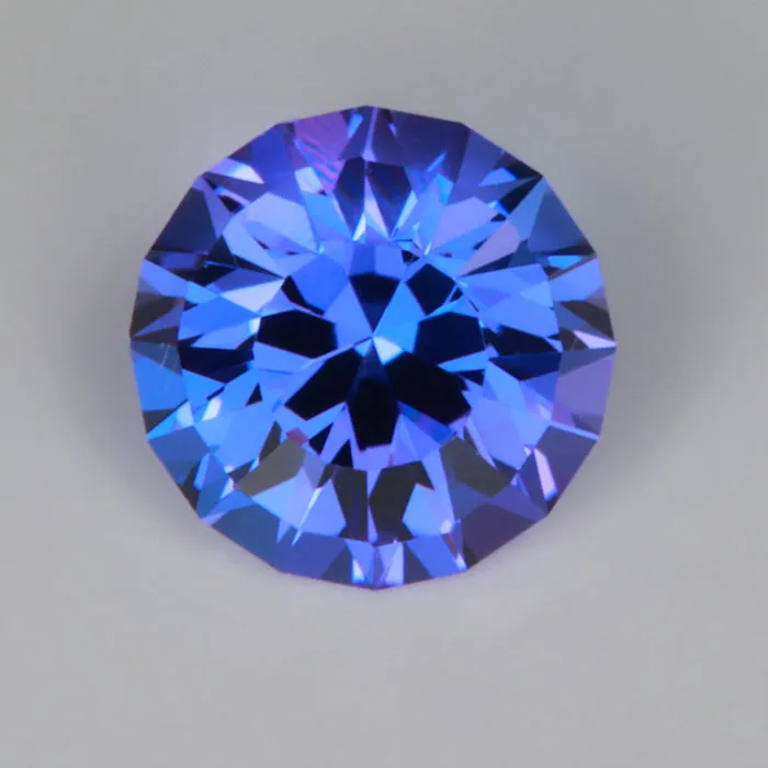Rings vendorunknown Round Brilliant Cut Tanzanite 213 Carats