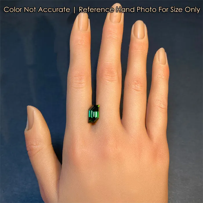 Rings vendorunknown Stepped Parallelogram Cut Tourmaline 451 Carats