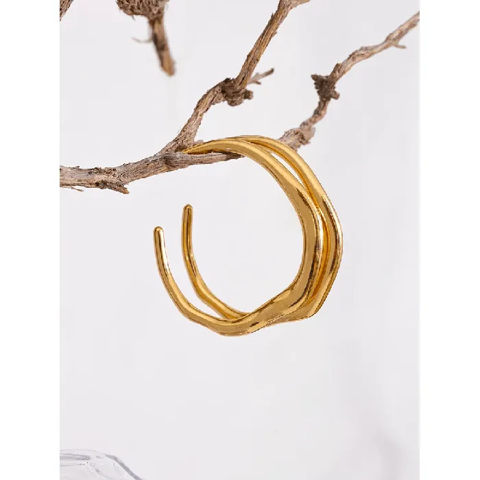 Sinuous Hoop Earrings Mabel Love Co Earrings