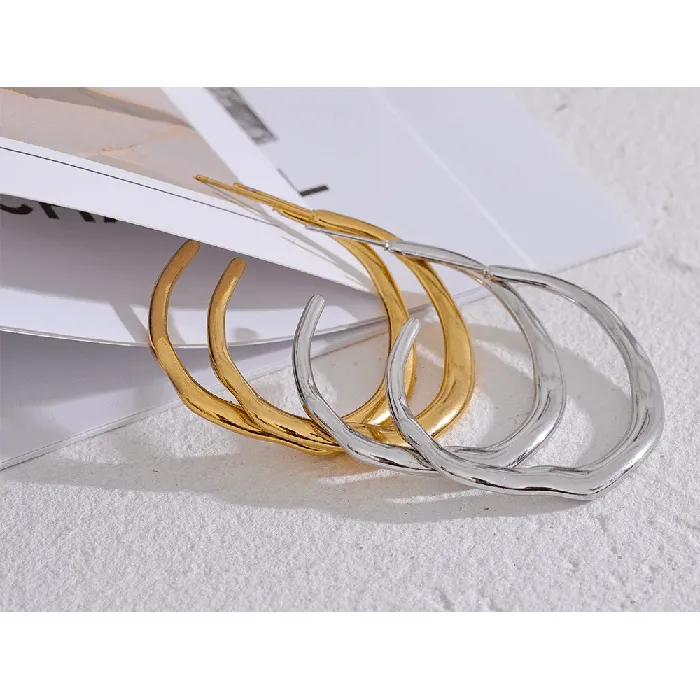Sinuous Hoop Earrings Mabel Love Co Earrings