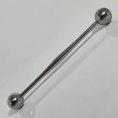 Tulsa Body Jewelry 14g Tapered Stainless Industrial Barbell Bracelets