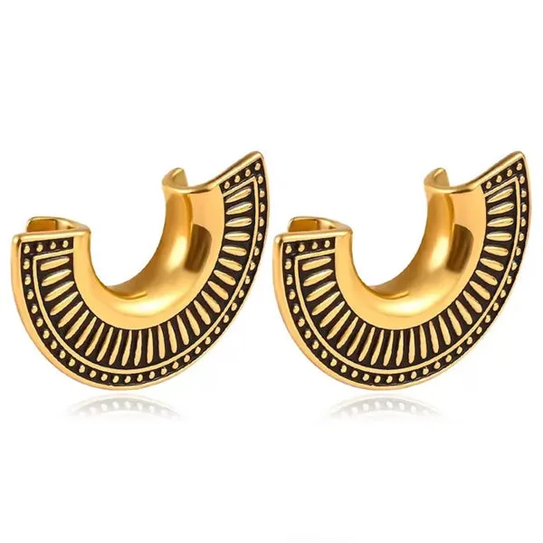 Tulsa Body Jewelry PreStyled Sets Radiant Gold Saddle Spreaders