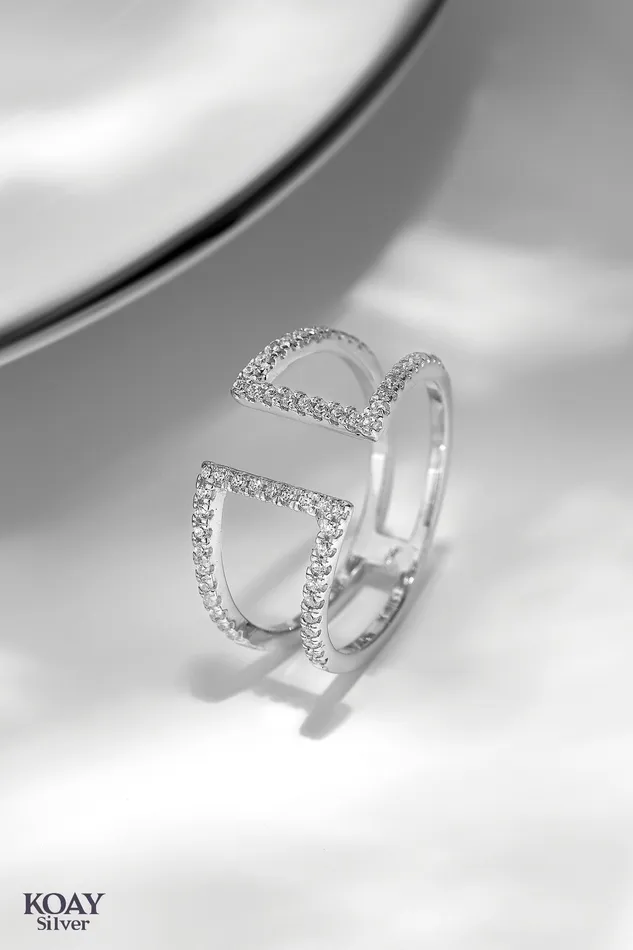 Zircon Ring 26 KOAY Silver Store Rings