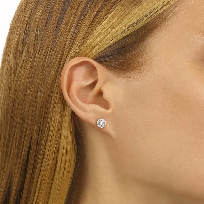 14K Diamond Earrings 033 CTW Gems One Earrings 14K Diamond Earrings 033 CTW Gems One Earrings