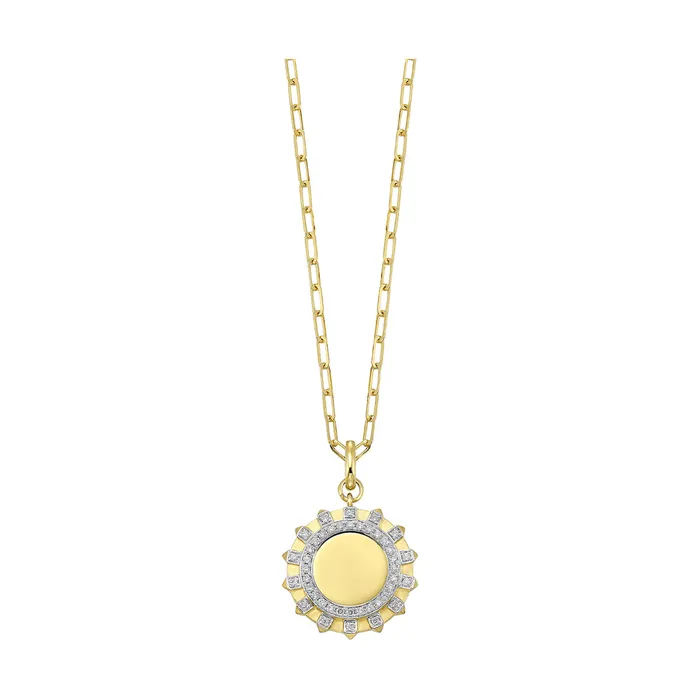 14Kt Yellow Gold Diamond 13Ctw Necklace Gems One Necklaces