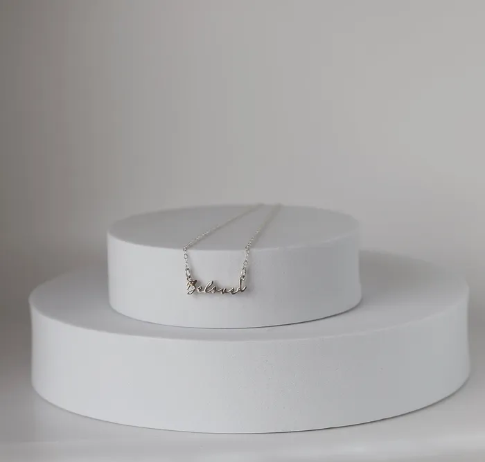 Beloved Necklace in Sterling Silver TheLittleCatholic Necklaces
