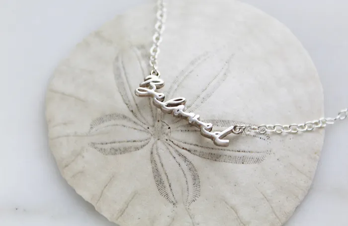 Beloved Necklace in Sterling Silver TheLittleCatholic Necklaces