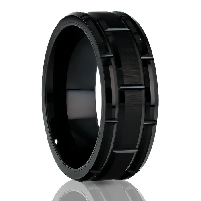 Black Tungsten Wedding Ring Mans Ring Tungsten Carbide Ring Engagement Ring Clean Casting Jewelry Rings