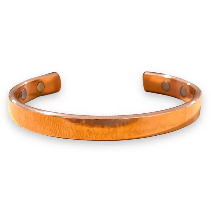 Bracelets Powerful Copper Bracelet Handmade Cuff Wristband Magic Crystals