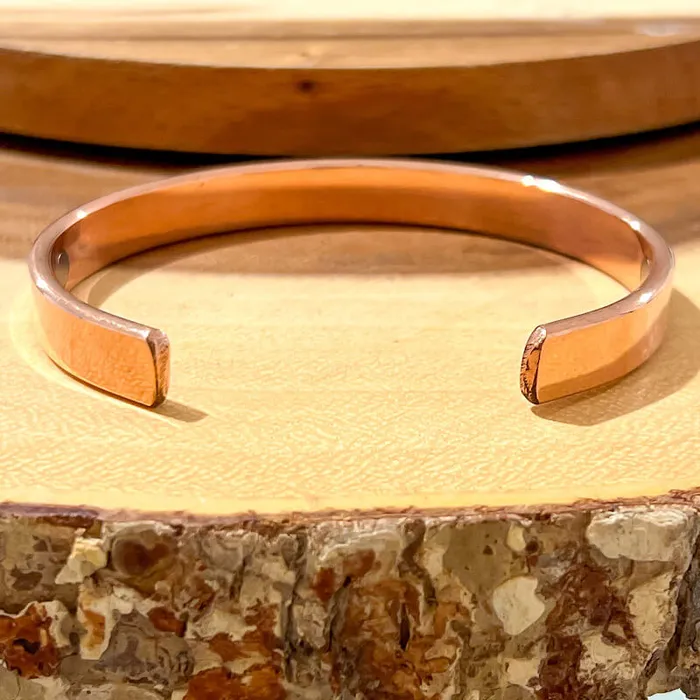 Bracelets Powerful Copper Bracelet Handmade Cuff Wristband Magic Crystals