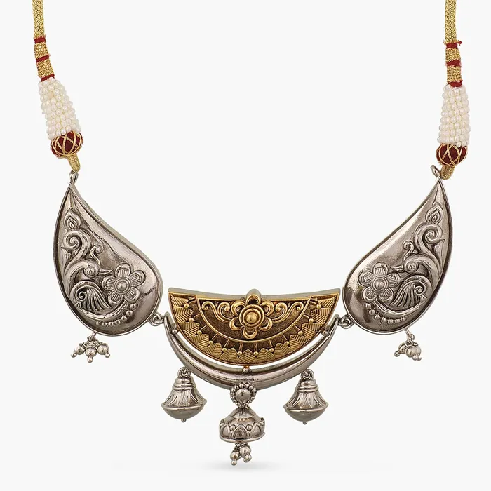 Classic Nature Oxidized Silver Choker SILVER Rings