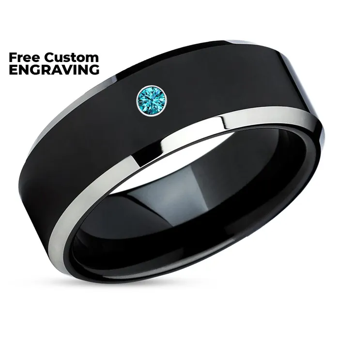 Clean Casting Jewelry Black Tungsten Wedding Ring Black Wedding Ring Tungsten Wedding Ring Black Ring Rings