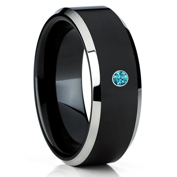 Clean Casting Jewelry Black Tungsten Wedding Ring Black Wedding Ring Tungsten Wedding Ring Black Ring Rings