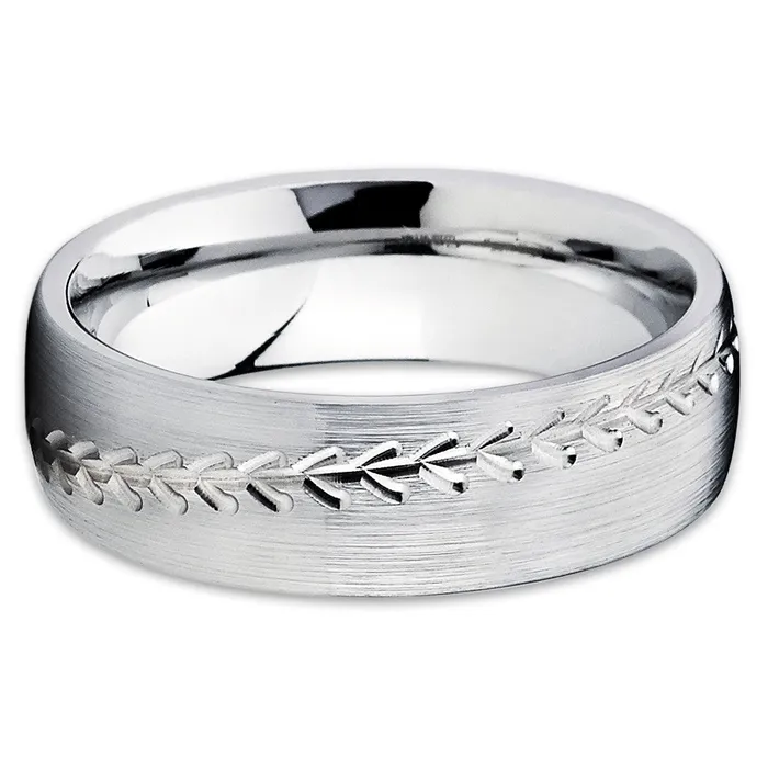 Clean Casting Jewelry Rings Baseball Wedding Band Cobalt Wedding Ring Baseball Wedding Ring Baseball Ring