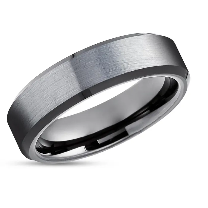 Clean Casting Jewelry Rings Gunmetal Wedding Ring Black Wedding Band Gray Tungsten Ring Engagement Ring Clean Casting Jewelry Rings Gunmetal Wedding Ring Black Wedding Band Gray Tungsten Ring Engagement Ring