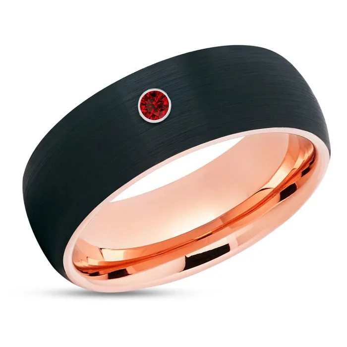 Clean Casting Jewelry Rings Ruby Tungsten Wedding Band Rose Gold Tungsten Black Tungsten Ring Black Ring Clean Casting Jewelry Rings Ruby Tungsten Wedding Band Rose Gold Tungsten Black Tungsten Ring Black Ring