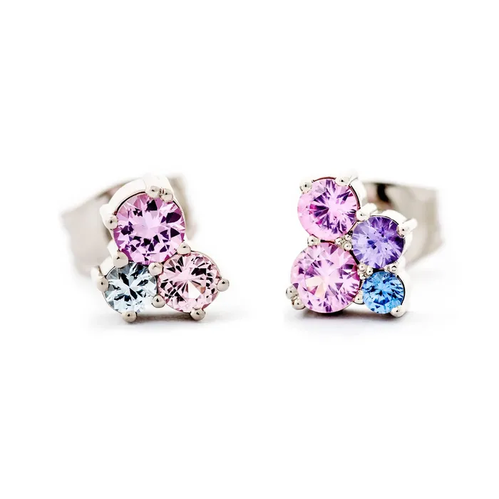 Design Jussi Louesalmi Earrings Keto Meadow earrings Pink 4 Pink 3