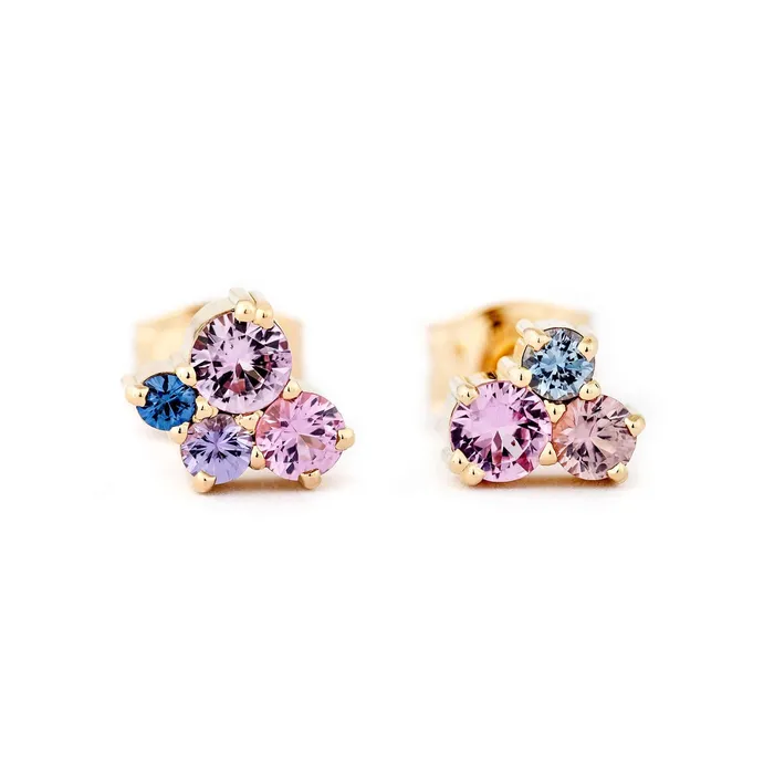 Design Jussi Louesalmi Earrings Keto Meadow earrings Pink 4 Pink 3