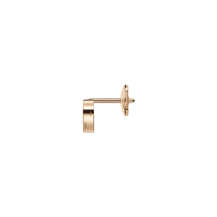 Earrings Chopard My Happy Hearts Rose Gold Pink Opal Earring Single