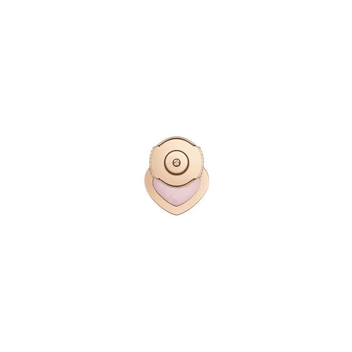 Earrings Chopard My Happy Hearts Rose Gold Pink Opal Earring Single