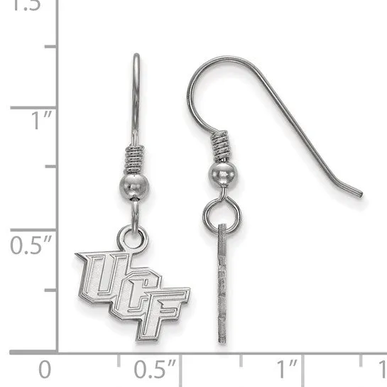 Earrings International Diamond Center Sterling Silver Rhodiumplated LogoArt University of Central Florida UCF Extra Small Dangle Wire Earrings Earrings International Diamond Center Sterling Silver Rhodiumplated LogoArt University of Central Florida UCF Extra Small Dangle Wire Earrings