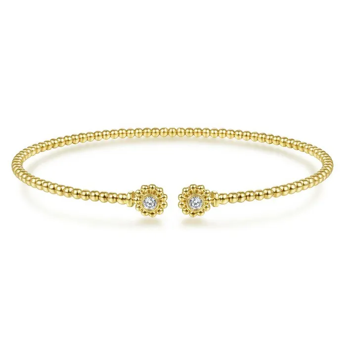 Gabriel Co Bujukan Yellow Gold Bracelet 009 CTW International Diamond Center Bracelets Gabriel Co Bujukan Yellow Gold Bracelet 009 CTW International Diamond Center Bracelets