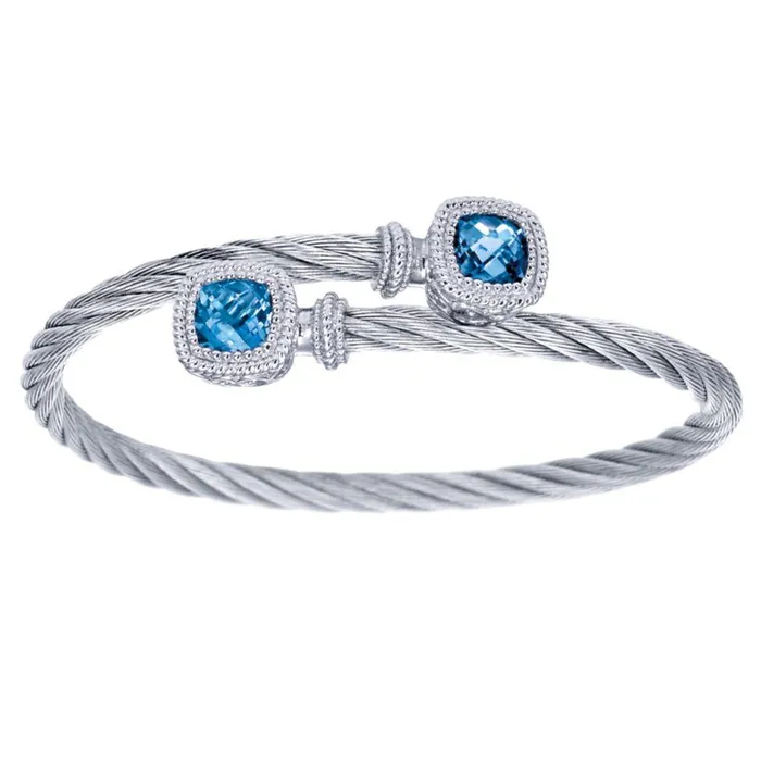 Gabriel Co Steel My Heart Bracelet International Diamond Center Bracelets Gabriel Co Steel My Heart Bracelet International Diamond Center Bracelets