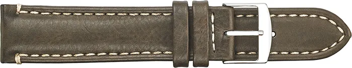 Graham Watches Fleurus Leather SemiPadded and Stitched Watch Strap 621