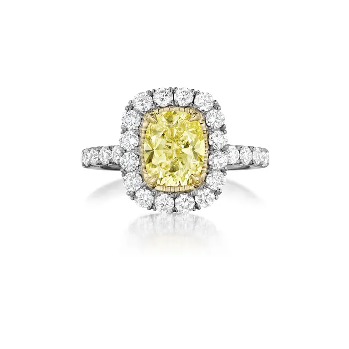 Henri Daussi Cushion Collection Diamond Ring 09 CTW International Diamond Center Rings Henri Daussi Cushion Collection Diamond Ring 09 CTW International Diamond Center Rings