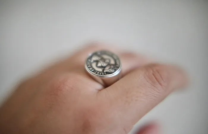 Holy Family Hearts Signet Ring The Little Catholic Rings