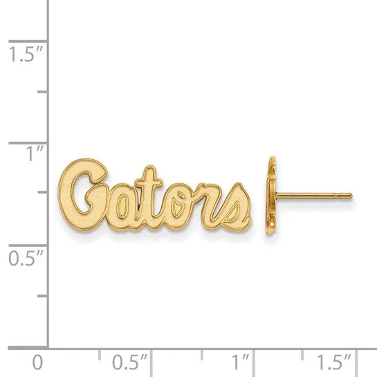 International Diamond Center 10k Gold LogoArt University of Florida Gators Script Extra Small Post Earrings Earrings International Diamond Center 10k Gold LogoArt University of Florida Gators Script Extra Small Post Earrings Earrings