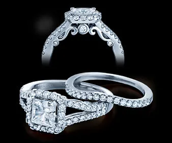 International Diamond Center Rings Verragio Insignia Princess Diamond Engagement Ring Setting 065 CTW International Diamond Center Rings Verragio Insignia Princess Diamond Engagement Ring Setting 065 CTW