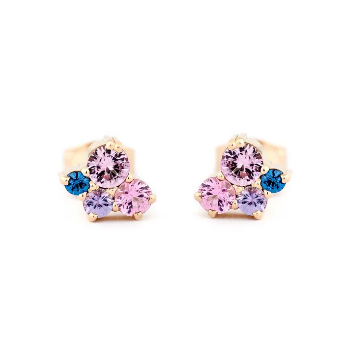 Keto Meadow earrings Pink 4 Design Jussi Louesalmi Earrings