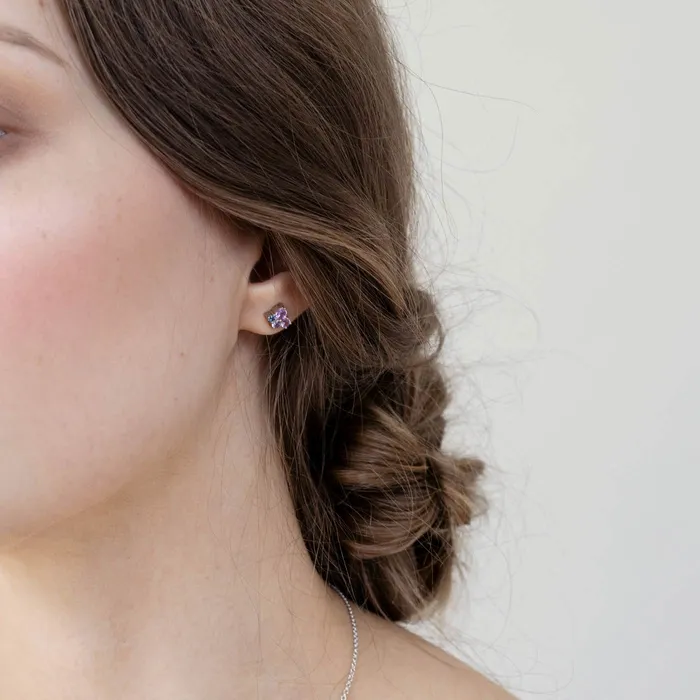 Keto Meadow earrings Pink 4 Design Jussi Louesalmi Earrings