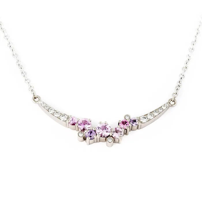 Keto Meadow necklace Pink Crown Diamond Arc Design Jussi Louesalmi Necklaces Keto Meadow necklace Pink Crown Diamond Arc Design Jussi Louesalmi Necklaces