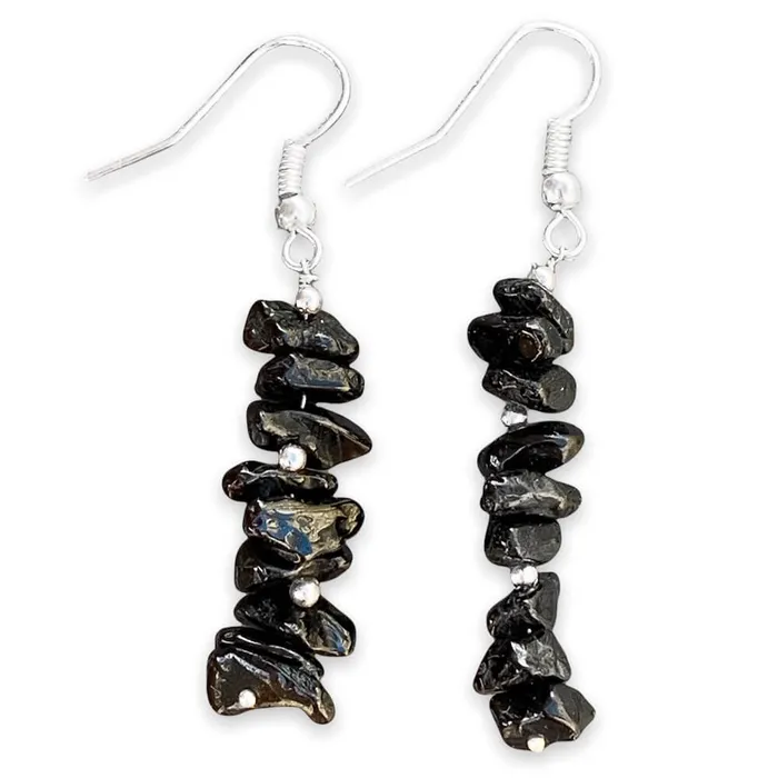 Magic Crystals Black Obsidian Drop Earrings Earrings