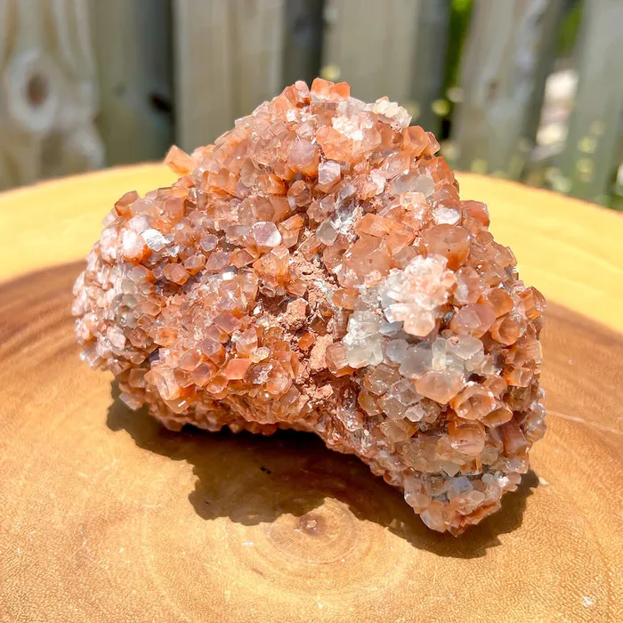 Magic Crystals Charm Necklaces Red ARAGONITE Star Cluster H