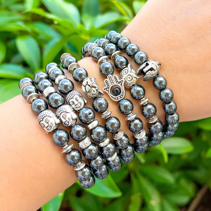 Magic Crystals Hematite Stone Bracelet Bracelets