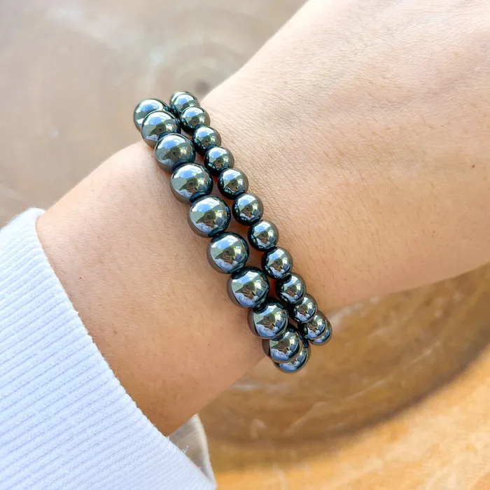Magic Crystals Hematite Stone Bracelet Bracelets