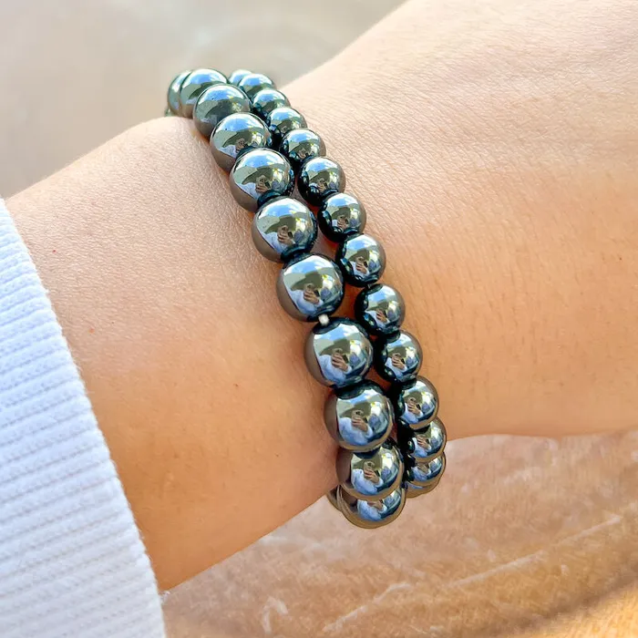 Magic Crystals Hematite Stone Bracelet Bracelets