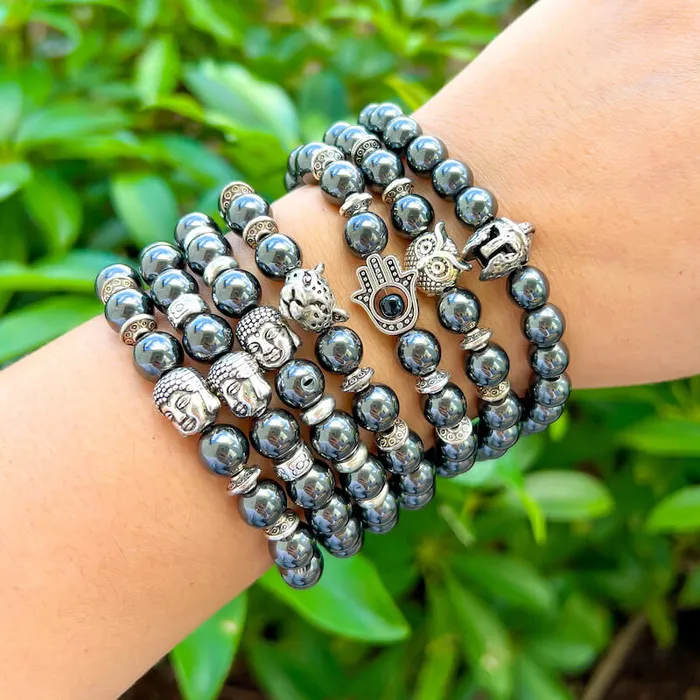 Magic Crystals Hematite Stone Bracelet Bracelets