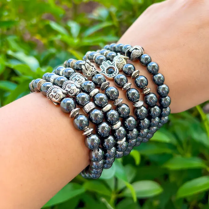 Magic Crystals Hematite Stone Bracelet Bracelets
