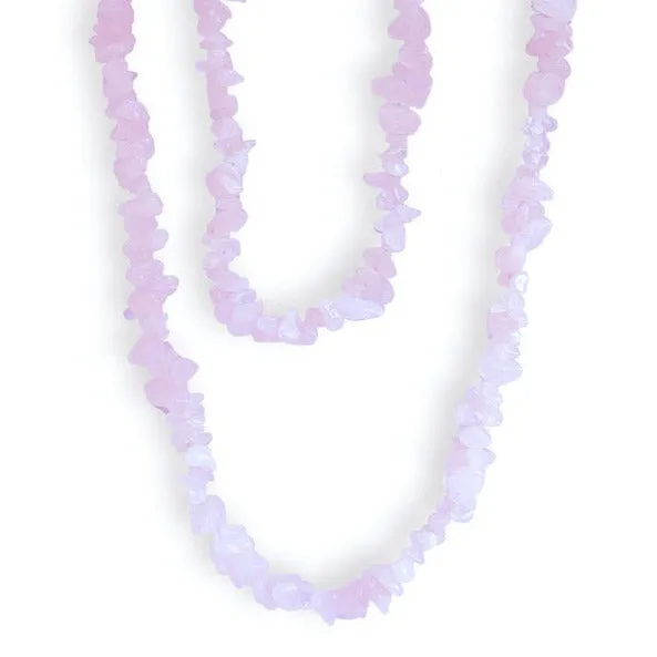 Magic Crystals Necklaces Rose Quartz Stone Pendant Necklace
