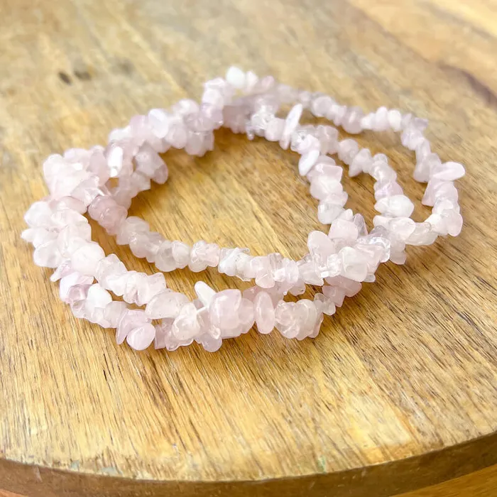 Magic Crystals Necklaces Rose Quartz Stone Pendant Necklace