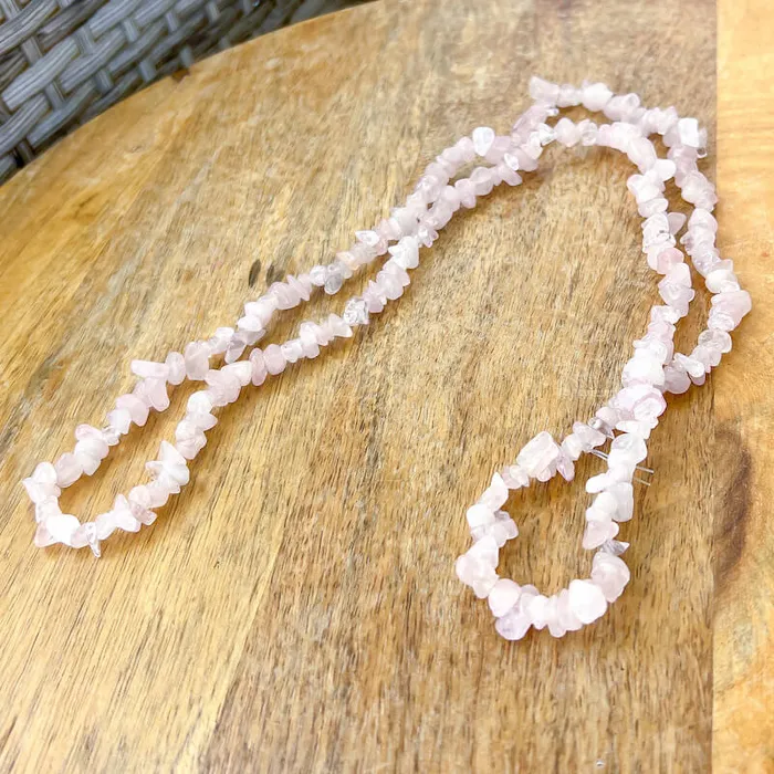 Magic Crystals Necklaces Rose Quartz Stone Pendant Necklace